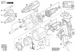 Bosch 3 601 D45 061 GSR 6-25 TE Drill Screwdriver 110 V / GB Spare Parts GSR6-25TE